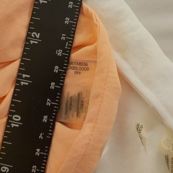 2 Calvin Klein Size Large 3/4 sleeve Boho Peasant Tops. Excellent Condition. - Picture 10 of 11